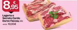 Supermercados El Jamón Lagarto o Secreto Cerdo Duroc Faccsa oferta