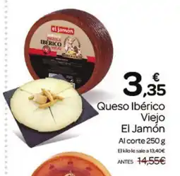 Supermercados El Jamón EL JAMÓN Queso Ibérico Viejo oferta