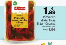 Supermercados El Jamón EL JAMÓN Pimiento Mixto Tiras oferta