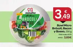 Supermercados El Jamón Bowl Micro Brócoli, Bacon y Queso oferta