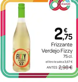 Supermercados El Jamón FIZZY Frizzante Verdejo oferta