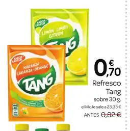 Supermercados El Jamón TANG Refresco oferta