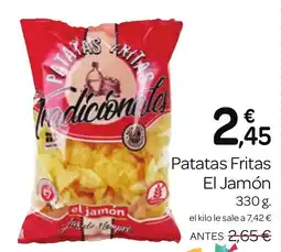 Supermercados El Jamón EL JAMÓN Patatas Fritas oferta