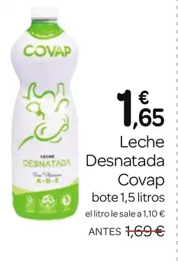 Supermercados El Jamón COVAP Leche Desnatada oferta