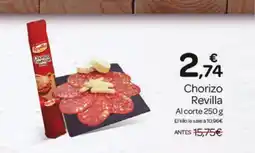 Supermercados El Jamón REVILLA Chorizo oferta
