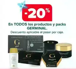 Carrefour GERMINAL En todos los productos y packs oferta