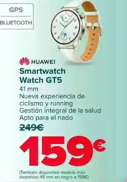 Carrefour HUAWEI Smartwatch Watch GT5 oferta