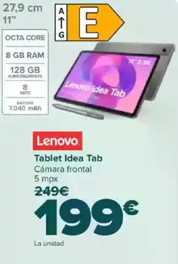 Carrefour LENOVO Tablet Idea Tab oferta