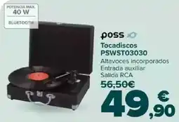Carrefour POSS Tocadiscos PSWST03030 oferta