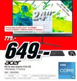 MediaMarkt Acer - all in one c24-z6 oferta