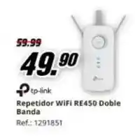 MediaMarkt Tp-link - repetidor wifi re450 doble banda oferta