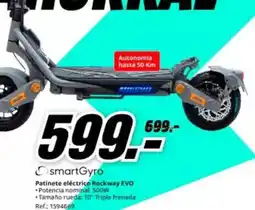 MediaMarkt Smartgyro - patinete eléctrica rockway evo oferta