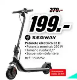 MediaMarkt Segway - patinete eléctrico e2 ii oferta