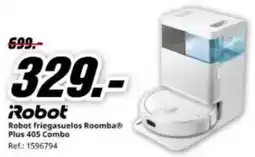 MediaMarkt Irobot - robot friegasuelos roomba plus 405 combo oferta