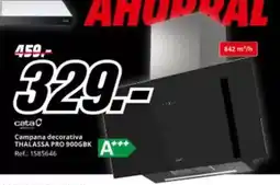 MediaMarkt Cata - campana decorativa thalassa pro 900gbk oferta