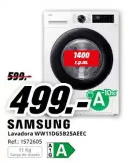 MediaMarkt Samsung - lavadora ww11dg5b25aeec oferta