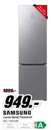 MediaMarkt Samsung - combi rb38c776assi/ef oferta