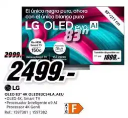 MediaMarkt Lg - oled 83 4k oled83c54la.aeu oferta