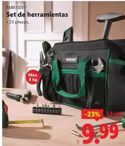 Ocine Parkside - set de herramientas oferta