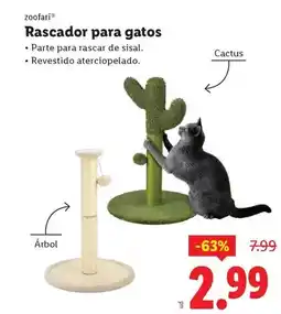 Ocine Zoofari - rascador para gatos oferta
