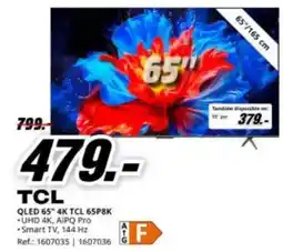 MediaMarkt Tcl - qled 65 4k tcl 65p8k oferta