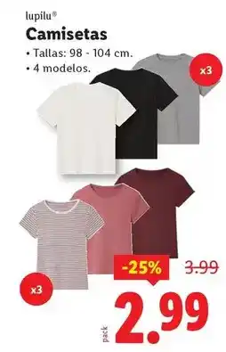 Ocine Lupilu - camisetas oferta