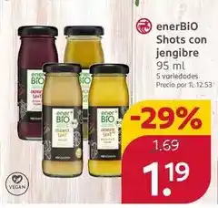 Rossmann Enerbio - shots con jengibre oferta