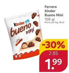 Rossmann Ferrero - kinder bueno mini oferta