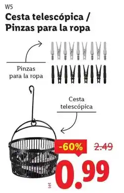 Ocine W5 - cesta telescópica oferta