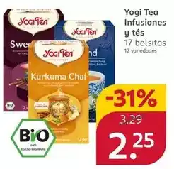 Rossmann Yogi tea - infusiones y tes oferta