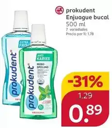 Rossmann Prokudent - enjuague bucal oferta