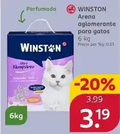 Rossmann Winston - arena aglomerante para gatos oferta