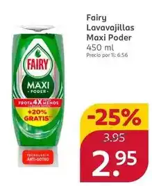 Rossmann Fairy - lavavajillas maxi poder oferta