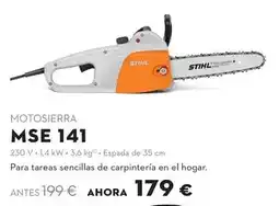 STIHL Motosierra mse 141 oferta