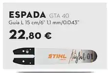 STIHL Stihl - espada gta 40 oferta