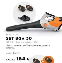 STIHL Stihl - soplador set bga 30 oferta