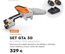 STIHL Stihl - mini sierra set gta 30 oferta