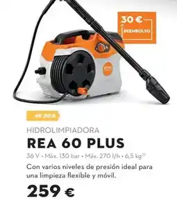 STIHL Hidrolimpiadora rea 60 plus oferta