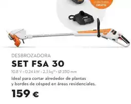 STIHL Stihl - desbrozadora set fsa 30 oferta