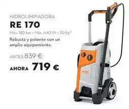 STIHL Hidrolimpiadora re 170 oferta
