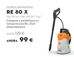 STIHL Hidrolimpiadora re 80 x oferta