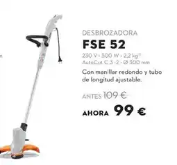 STIHL Desbrozadora fse 52 oferta