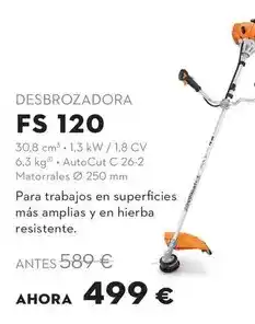 STIHL Desbrozadora fs 120 oferta