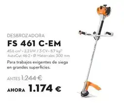STIHL Desbrozadora fs 461 c-em oferta