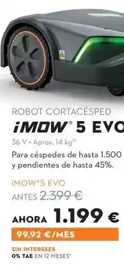 STIHL Robot cortacésped imow 5 evo oferta