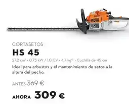 STIHL Cortasetos hs 45 oferta