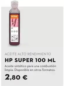 STIHL Stihl - aceite alto rendimiento hp super oferta