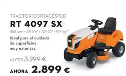 STIHL Stihl - tractor cortacésped rt 4097 sx oferta