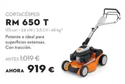 STIHL Cortacésped rm 650 t oferta