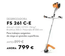 STIHL Desbrozadora fs 261 c-e oferta